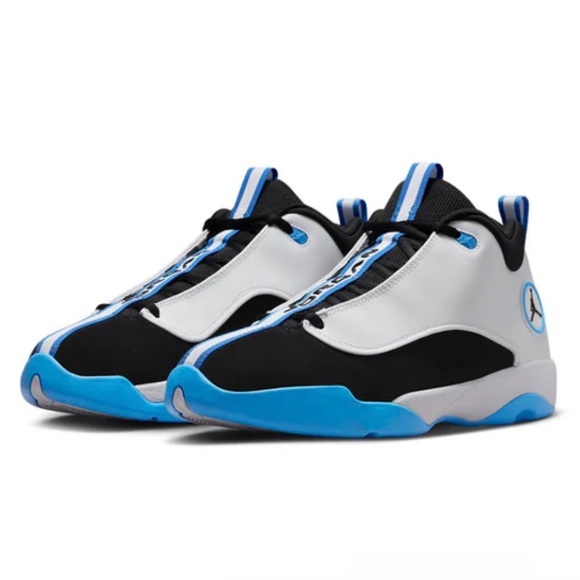 jordan jumpman pro blue and black